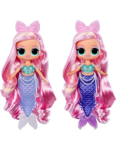 GIOCATTOLO PUBBLICIZZATO: vendita online L.O.L. Surprise! Tweens - Mermaid Lola Waves, Bambola alla Moda con Coda Che Cambia ...