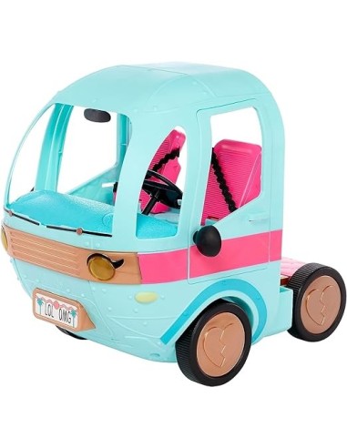GIOCATTOLO PUBBLICIZZATO: vendita online L.O.L. Surprise! Camper Glam N' Go 4 in 1, Set da Gioco con Oltre 50 Sorprese | Età ...