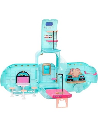GIOCATTOLO PUBBLICIZZATO: vendita online L.O.L. Surprise! Camper Glam N' Go 4 in 1, Set da Gioco con Oltre 50 Sorprese | Età ...