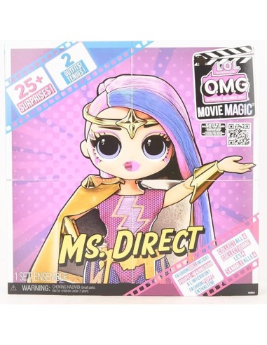 GIOCATTOLO PUBBLICIZZATO: vendita online L.O.L. Surprise! Movie Magic OMG Ms. Direct - 25 Sorprese e Set Cinematografico | Et...
