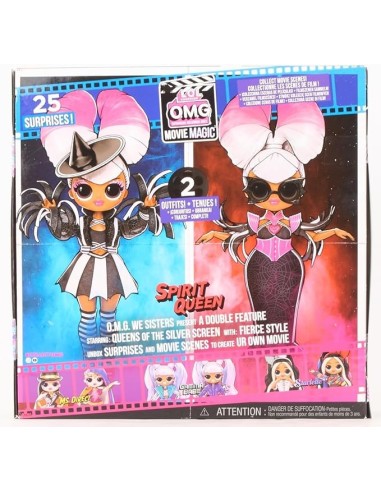 GIOCATTOLO PUBBLICIZZATO: vendita online L.O.L. Surprise! Movie Magic OMG Spirit Queen - 25 Sorprese e Set Cinematografico | ...