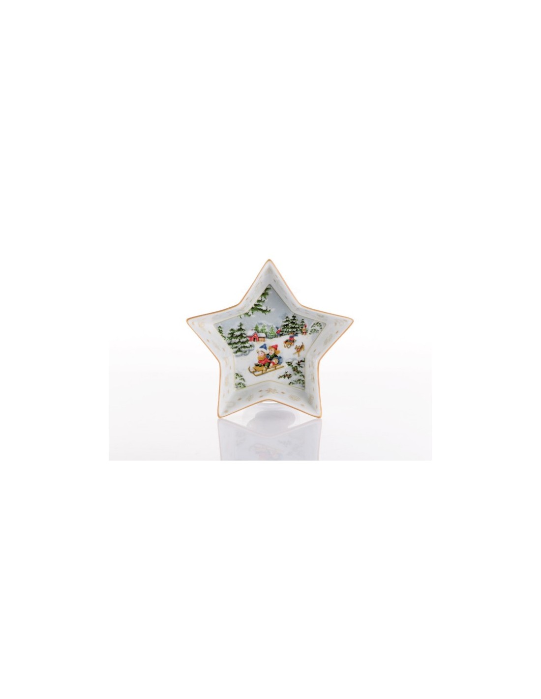 VASSOIO STELLA 21CM GIFT NATALE