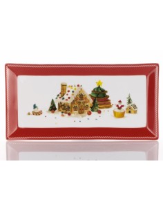 VASSOIO RETTANGOLARE 38CM SWEET NATALE