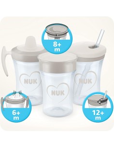 NUK Magic Cup Disney Topolina 230 ml | Bicchiere antigoccia senza BPA per 8+ mesi