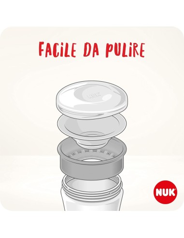 NUK Magic Cup Disney Topolina 230 ml | Bicchiere antigoccia senza BPA per 8+ mesi