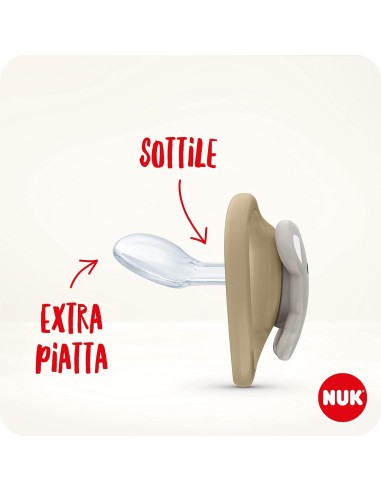 NUK Ciuccio Space 6-18 mesi - Succhietti Disney Topolino in Silicone | shopincasa.it