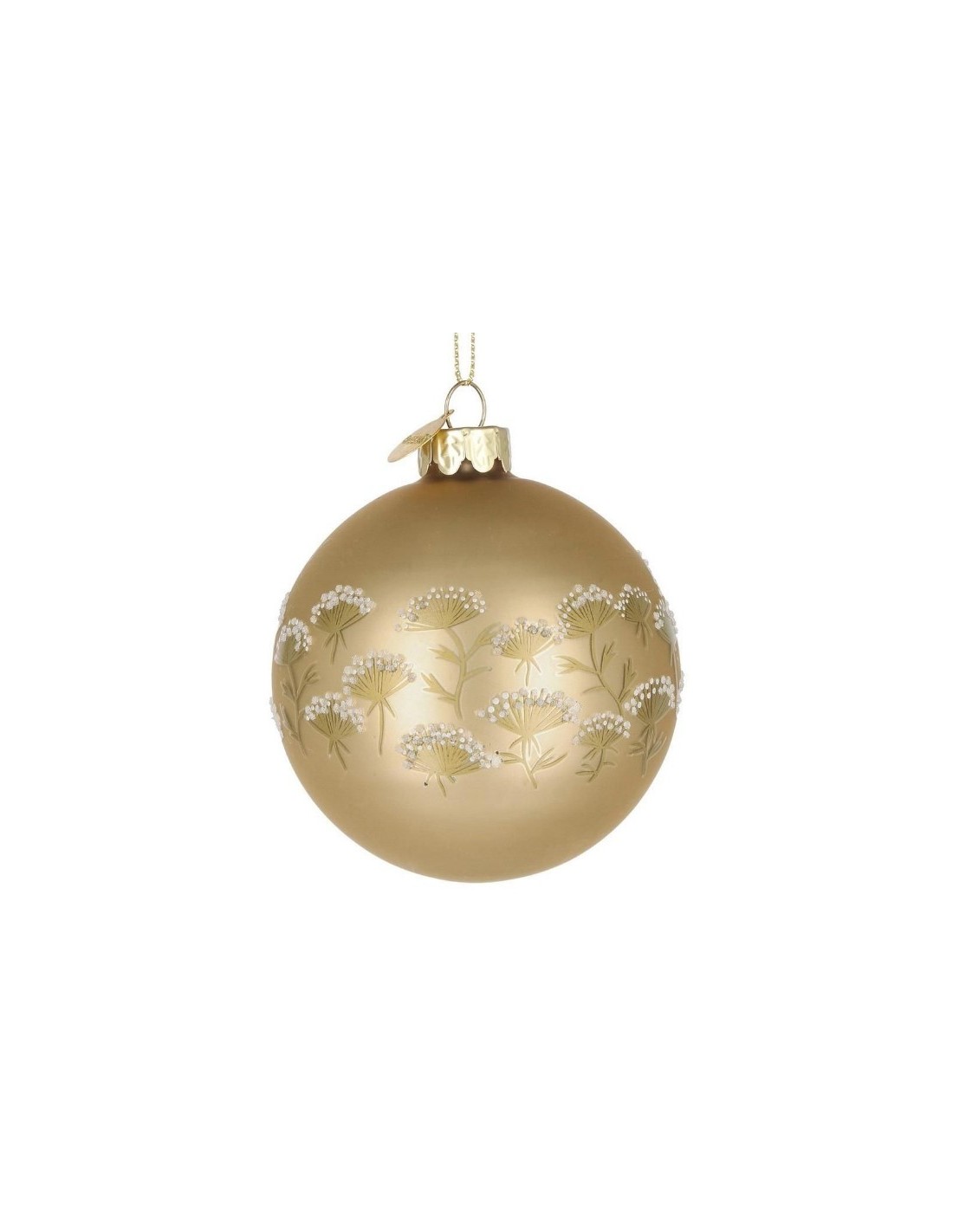 SFERA 0976256 VETRO ACHILLEA D8CM ORO