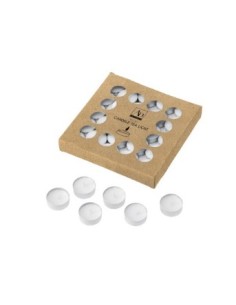 CONF 50 CANDELE 100437 TEA LIGHT 10GR BIANCO