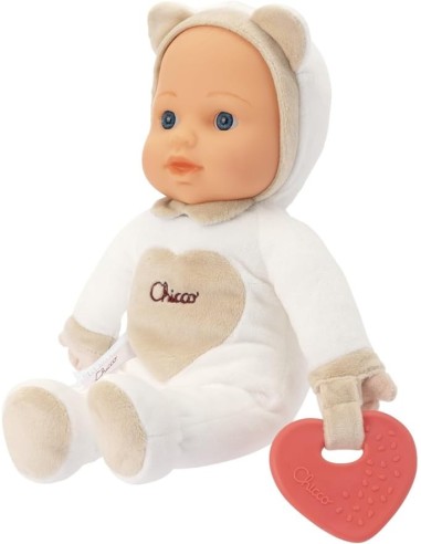 Chicco Gioco La Mia Prima Bambola con Cuore Massaggiagengive, Lavabile - 0 Mesi+ | Shopincasa.it