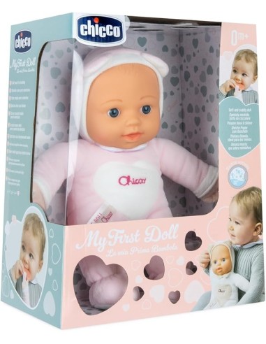 Chicco Gioco La Mia Prima Bambola Rosa - Massaggiagengive e Lavabile | Shopincasa.it