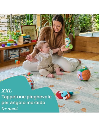 Chicco Maxi Tappeto da Gioco 2in1 - Morbido, Pieghevole e Colorato - 200x180 cm | Shopincasa.it