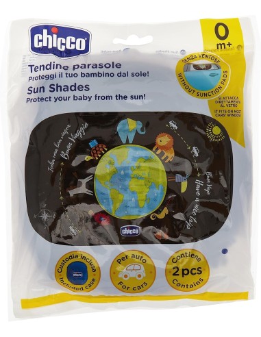 Chicco Tendine Parasole (2 Pezzi) - Protezione Solare per Auto | shopincasa.it
