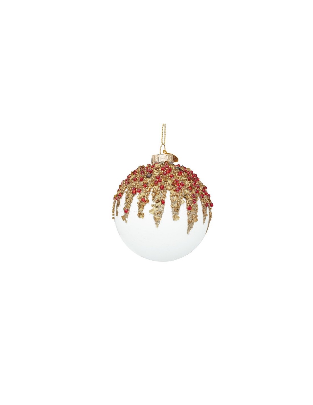 SFERA 0976273 VETRO FIREWORK D8CM BIANCO