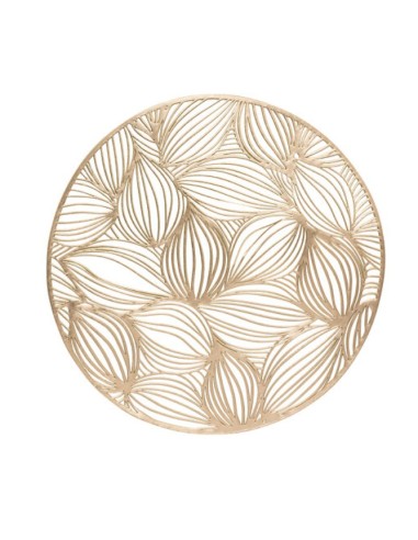TOVAGLIETTE E TAPPETINI: vendita online Tovaglietta PVC D38cm Dorato, tovaglietta dorata, accessori tavola, tovaglietta elega...
