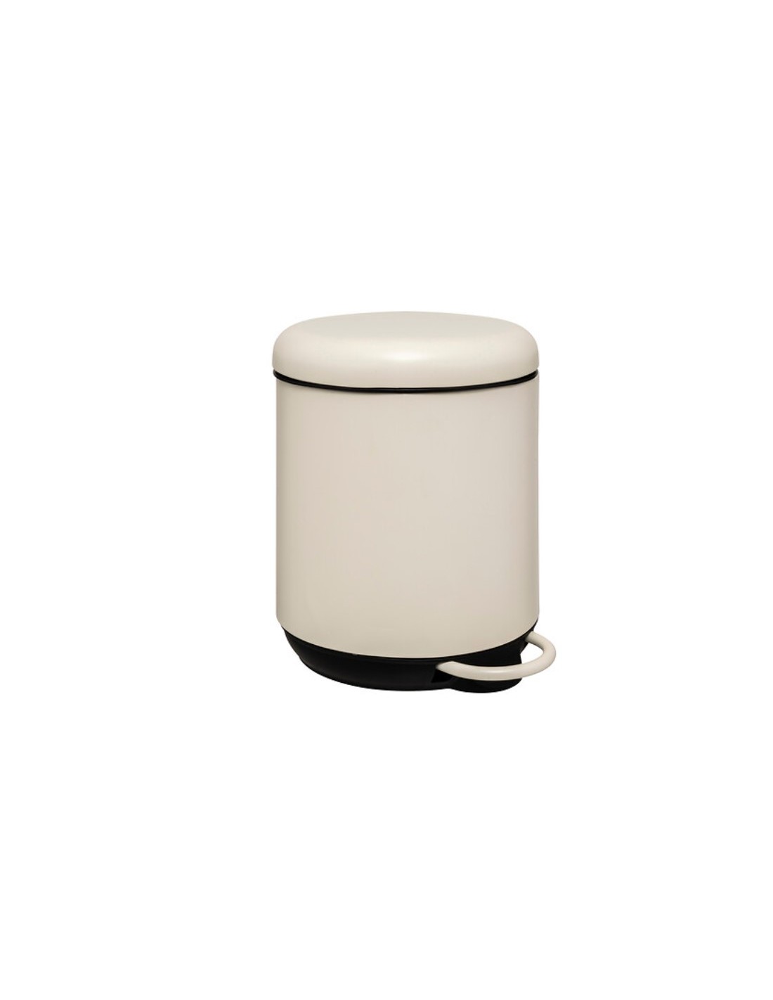 PATTUMIERA BAGNO: vendita online Cestino Duo 5L Avorio 5five, dimensioni L. 26,5 x P. 20,5 x H. 27 cm, elegante in offerta