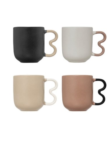 Tazzina Wavy Bliss 12 cl ceramica colori assortiti – shopincasa.it