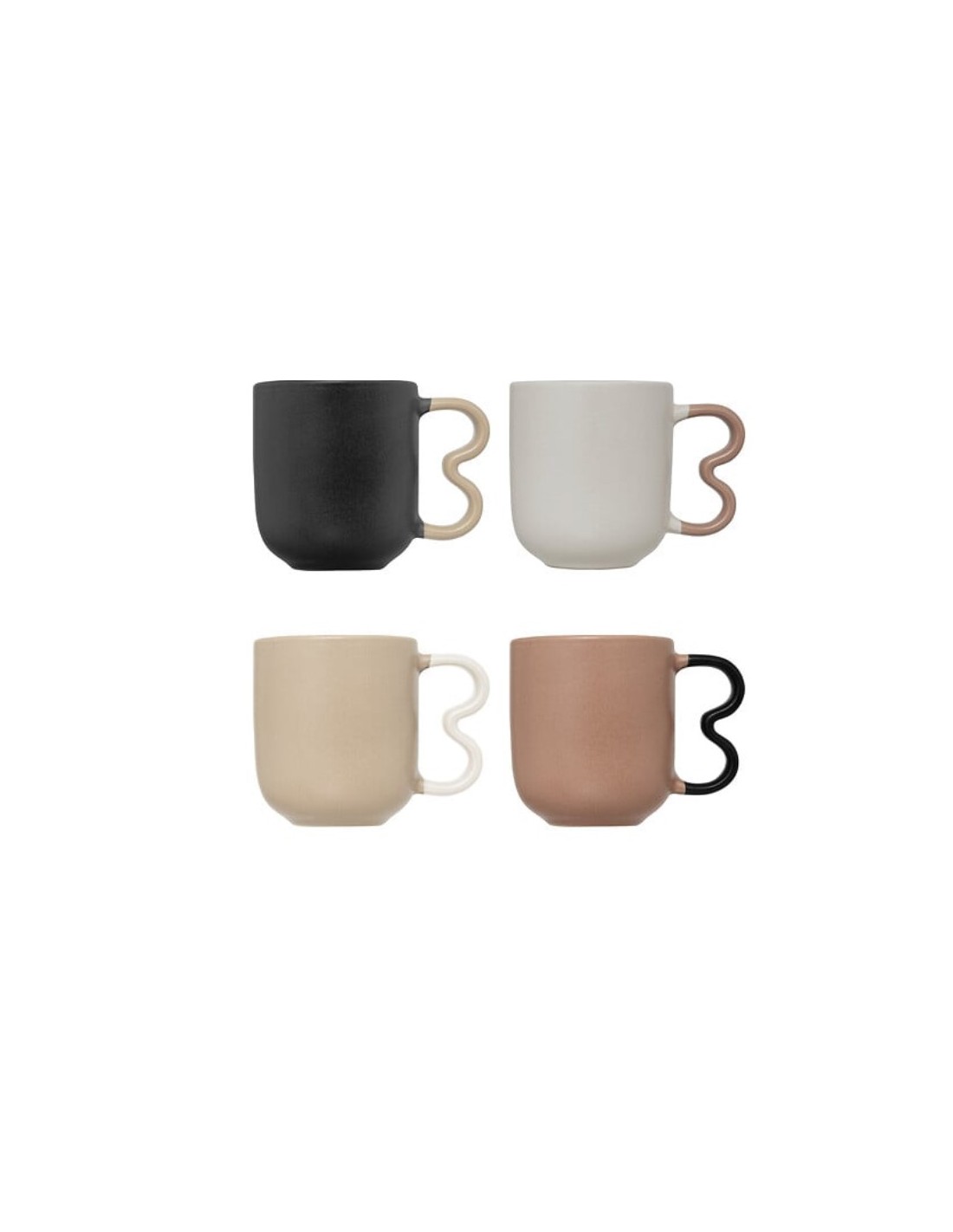 Tazzina Wavy Bliss 12 cl ceramica colori assortiti – shopincasa.it