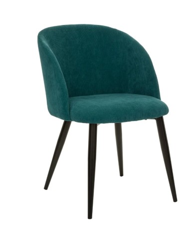 POLTRONE E DIVANI: vendita online Poltrona in Velluto Verde Giada, Gambe Nere, Design Moderno, Elegante e Confortevole, Ideal...