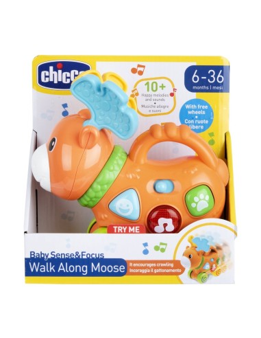 Renna Walk Along Elettronica per Bambini 6M+ - Shopincasa.it
