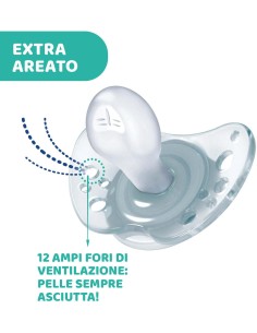 Chicco PhysioForma Succhietto Air Lumi 16-36 Mesi - 2 Pezzi Rosso | Shopincasa.it 2