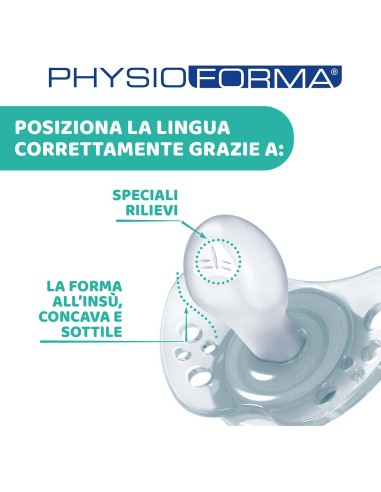 Chicco PhysioForma Succhietto Air Lumi 16-36 Mesi - 2 Pezzi Rosso | Shopincasa.it