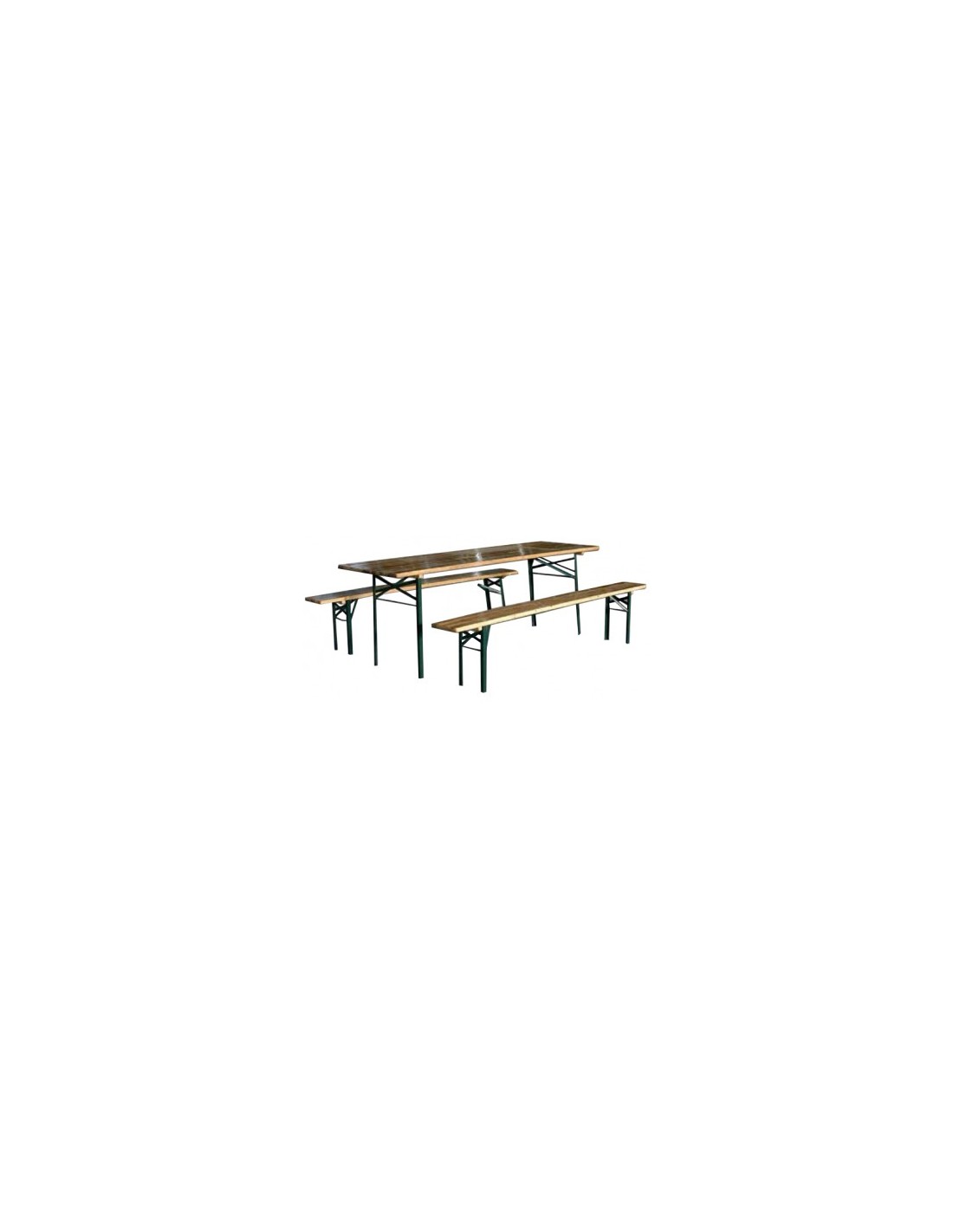 SET BIRRERIA TAVOLO E 2 PANCHE MANIFATTURA QUATTRO F