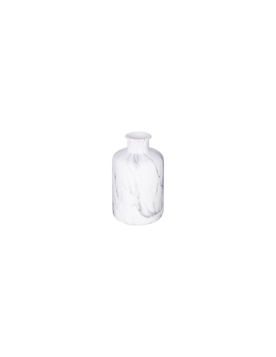 VASO DECORATIVO EFFETTO MARMO 11 X 17,5CM