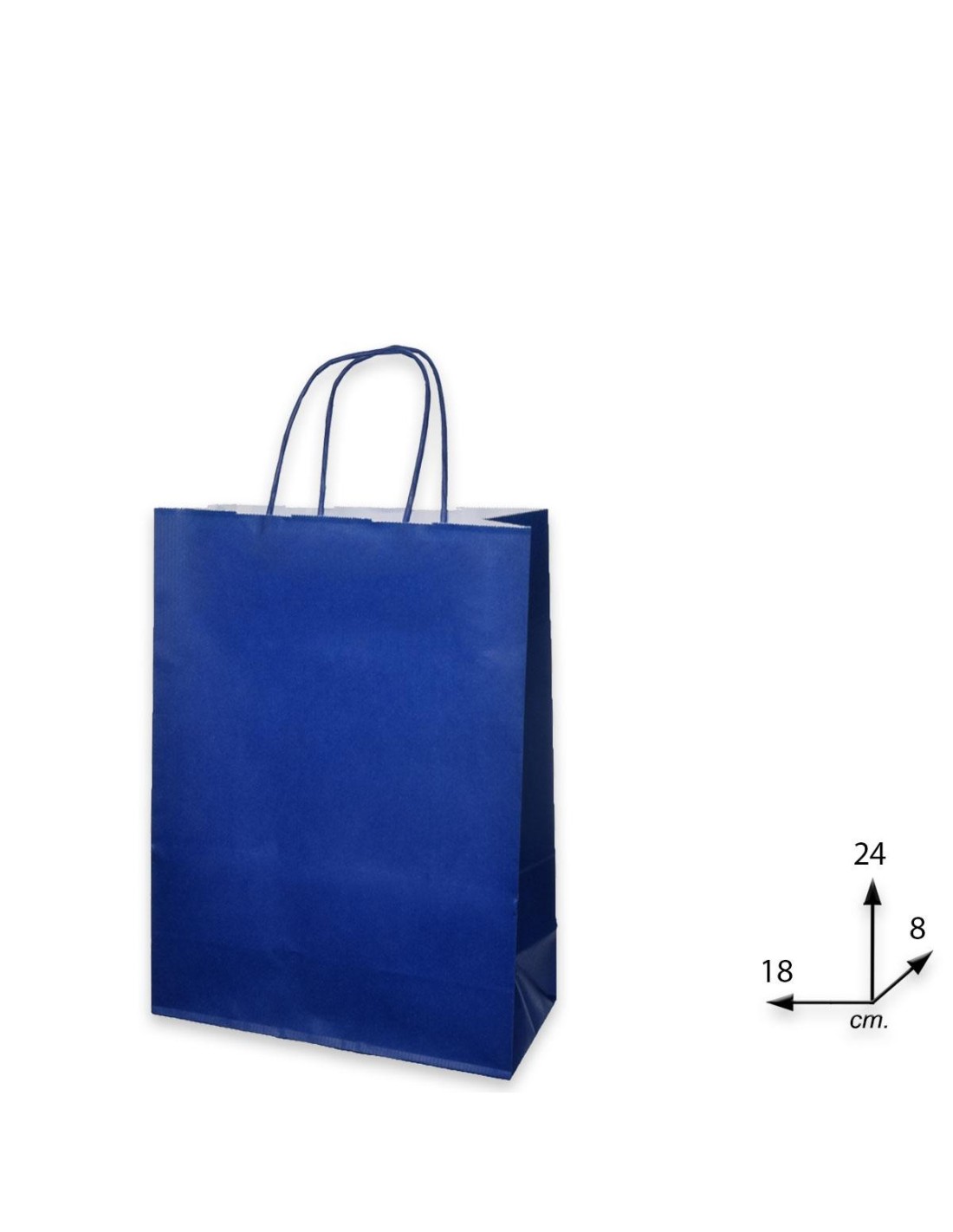 BUSTA BLU RIT 18X8X24