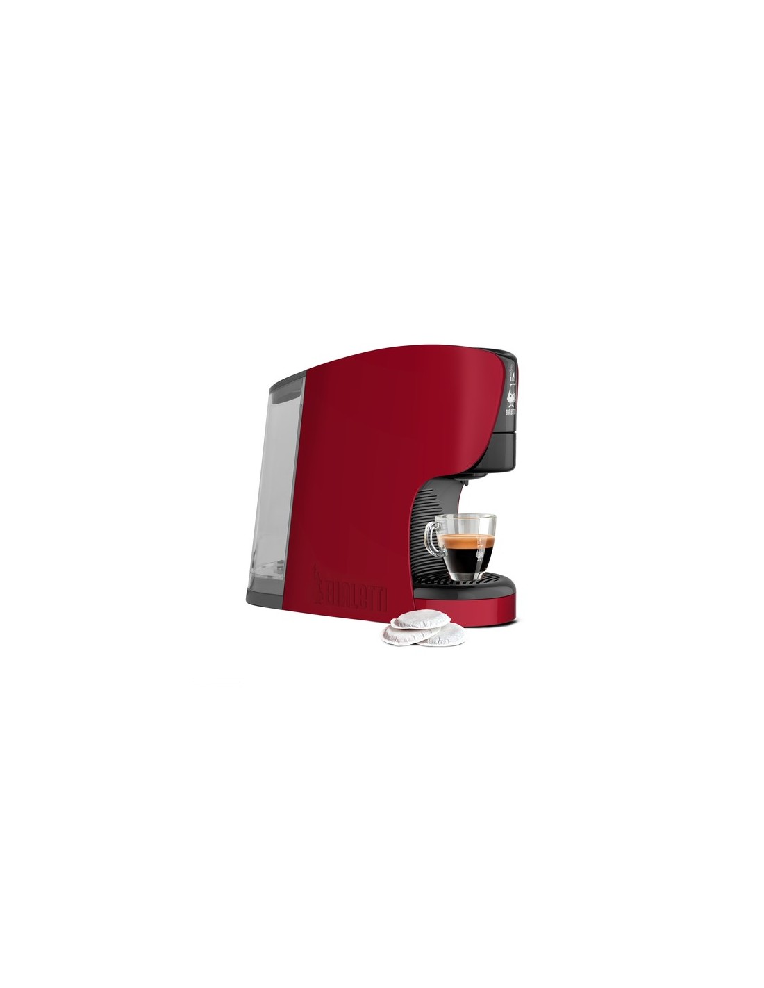 Bialetti DAMA Macchina Caffè ESE Rossa con 30 Cialde | Shopincasa