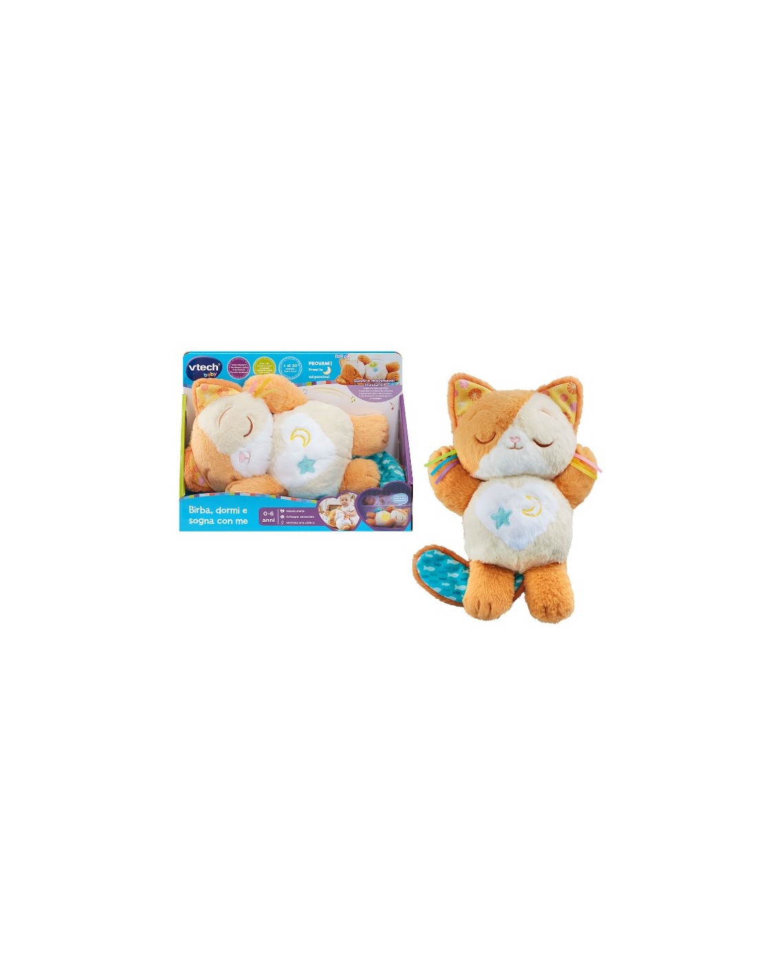 VTech Birba Dormi e Sogna con Me - Luce Notturna Bambini 0-6 Anni | shopincasa.it