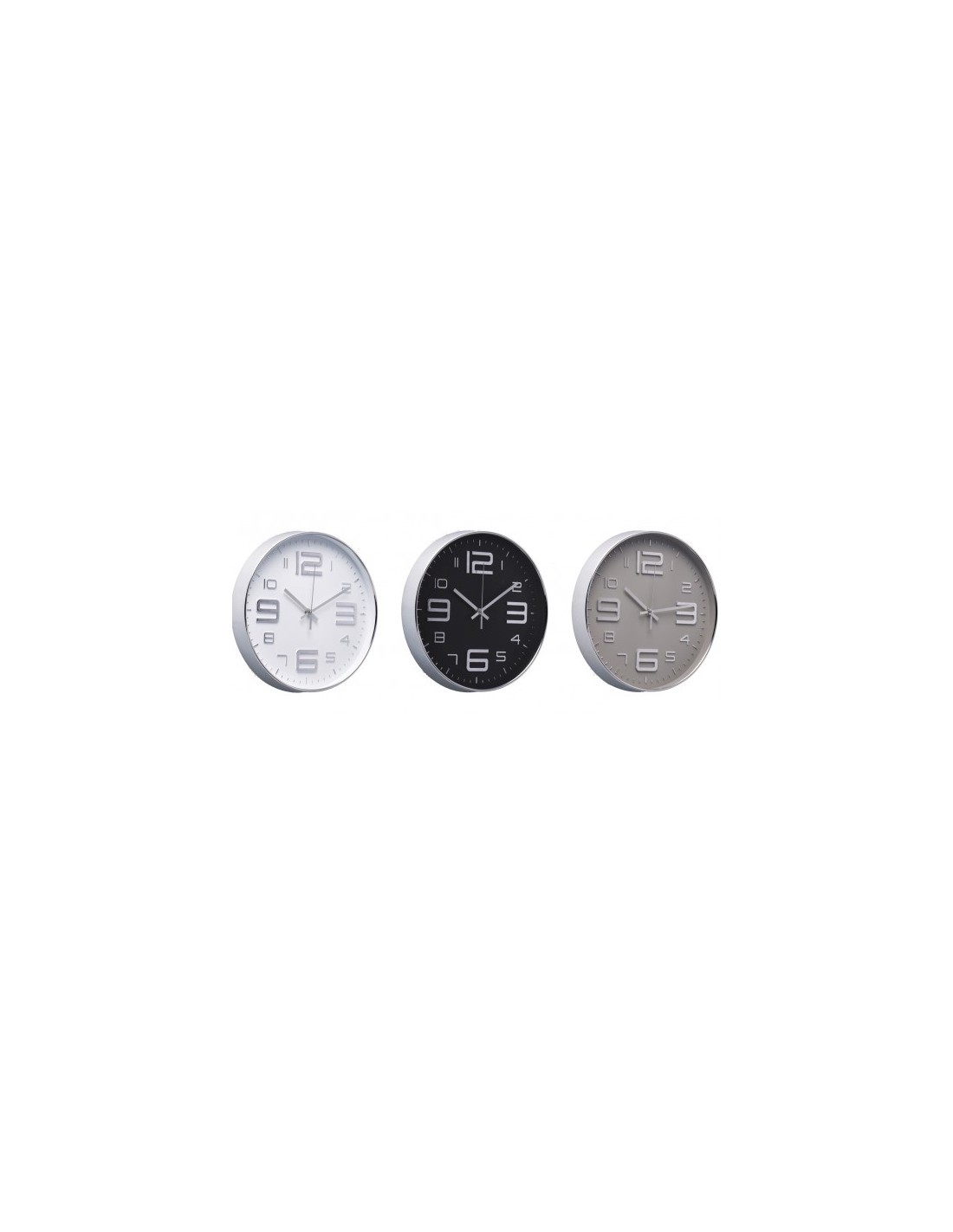 OROLOGIO PARETE 107067 PLASTICA D30CM ASSORTITO