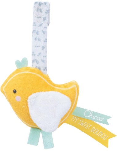 Chicco Set Regalo Nascita My Sweet DouDou - Copertina Topolino, Portaciuccio e Massaggiagengive