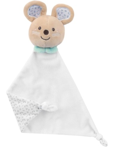 Chicco Set Regalo Nascita My Sweet DouDou - Copertina Topolino, Portaciuccio e Massaggiagengive