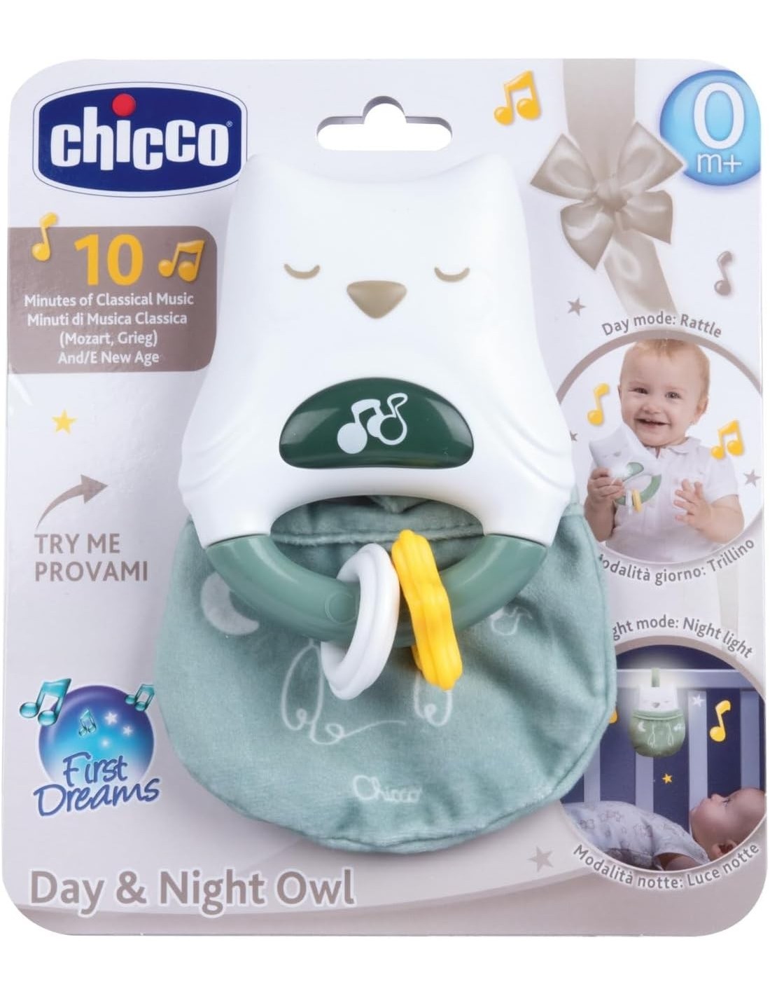 Chicco Gufo Day&Night Trillino Elettronico Neonato - ShopInCasa.it