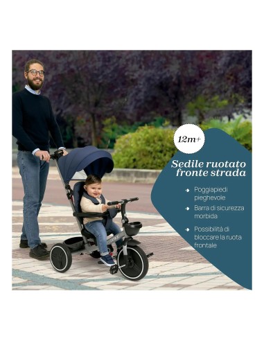 Triciclo Trike 4 in 1 Chicco - Versatile e Sicuro | Shopincasa.it