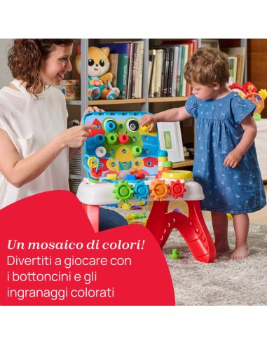 Scrivania Didattica Bilingue Chicco con Attività Elettroniche - Shopincasa