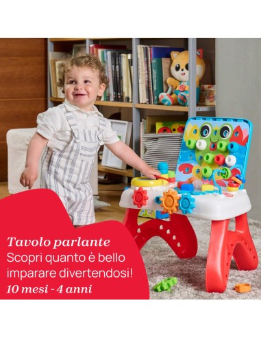 Scrivania Didattica Bilingue Chicco con Attività Elettroniche - Shopincasa