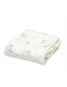 PRIMA INFANZIA: vendita online Set di 2 Mussoline Beige 120x120 cm - Morbide e Delicate in offerta