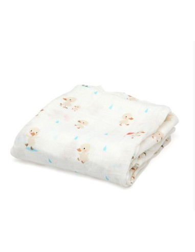 PRIMA INFANZIA: vendita online Set di 2 Mussoline Beige 120x120 cm - Morbide e Delicate in offerta
