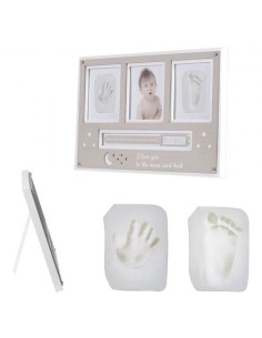 PRIMA INFANZIA: vendita online Portafoto con Impronta Mani e Piedi e Braccialetto Nascita Cangaroo in offerta