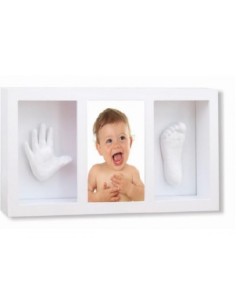 PRIMA INFANZIA: vendita online Portafoto con Impronta 3D Mani e Piedi Canguro in offerta