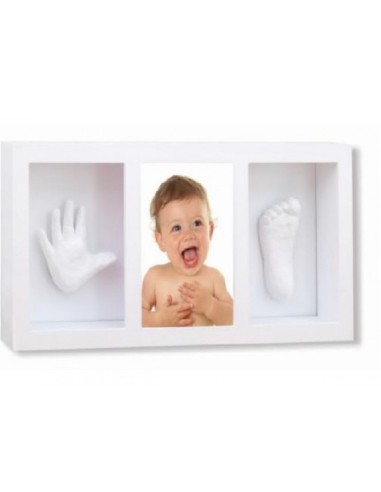 PRIMA INFANZIA: vendita online Portafoto con Impronta 3D Mani e Piedi Canguro in offerta
