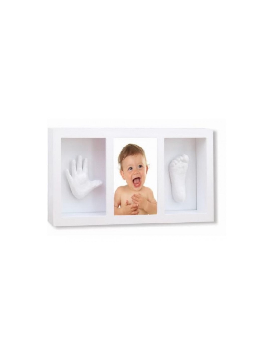 PRIMA INFANZIA: vendita online Portafoto con Impronta 3D Mani e Piedi Canguro in offerta