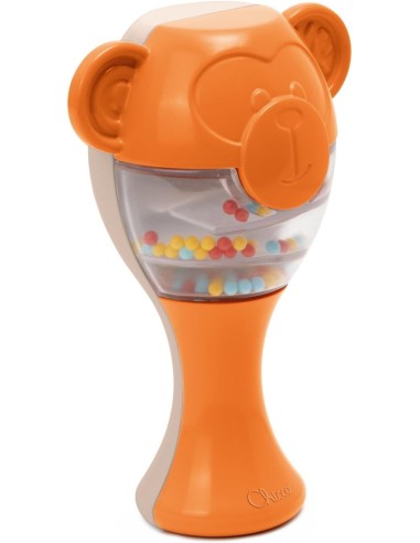 Chicco Maracas Eco+ Scimmie – Gioco Sonoro in Plastica Riciclata per Bambini 6-36 Mesi | shopincasa.it