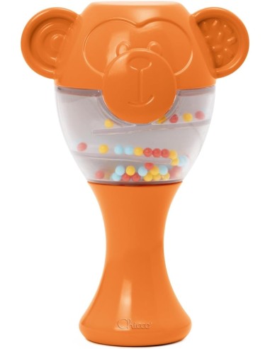Chicco Maracas Eco+ Scimmie – Gioco Sonoro in Plastica Riciclata per Bambini 6-36 Mesi | shopincasa.it