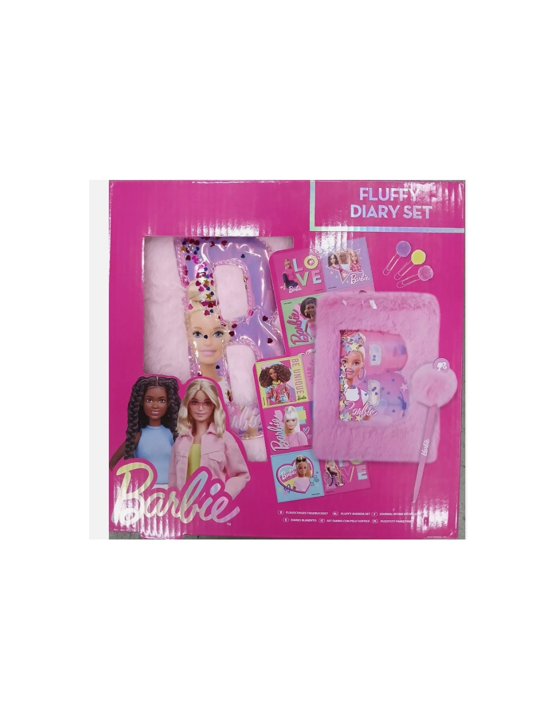 GIOCATTOLO PUBBLICIZZATO: vendita online BARBIE 60304948 DIARIO FLUFFY in offerta