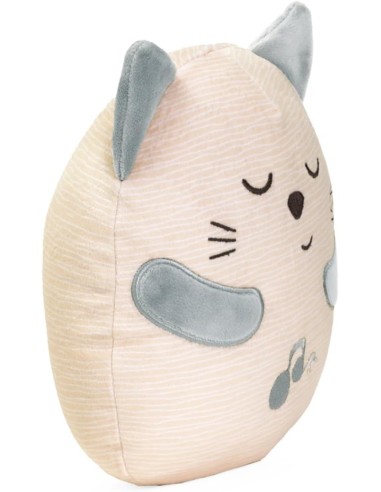 Chicco Pupazzo Gattino Dolce Fusa - Peluche Interattivo con Musica e Vibrazione | Shopincasa