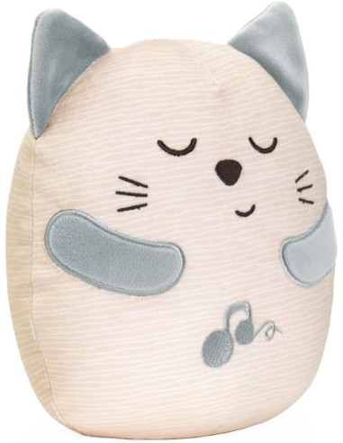 Chicco Pupazzo Gattino Dolce Fusa - Peluche Interattivo con Musica e Vibrazione | Shopincasa