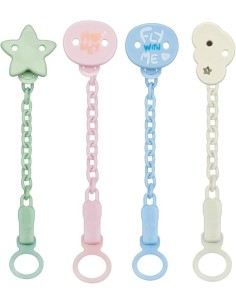 Chicco All You Can Clip - Catenella Portaciuccio Morbida Rosa per Bambina | shopincasa.it 2