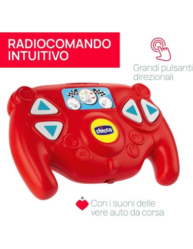Chicco Tom Race RC - Macchinina Telecomandata per Bambini (2-6 Anni) | ShopInCasa.it